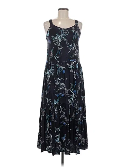 Pre-owned Superdry Casual Dress In Blue