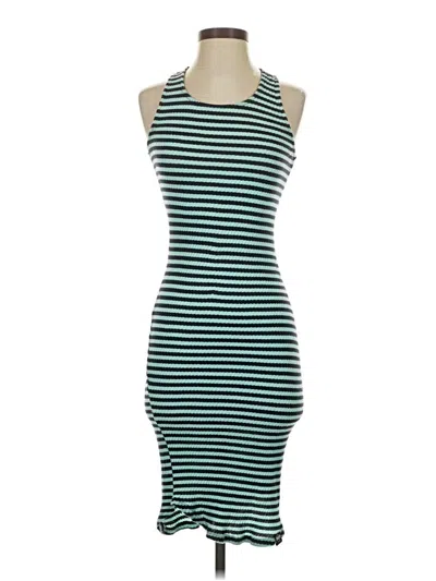 Pre-owned Superdry Casual Dress In Green