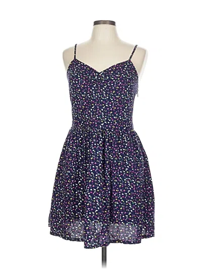 Pre-owned Superdry Casual Dress In Purple