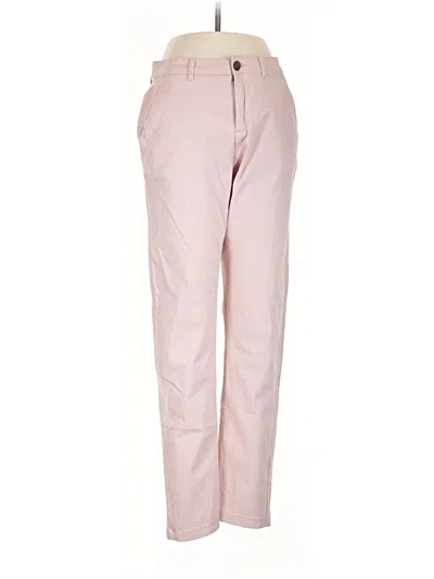 Pre-owned Superdry Casual Pants In Pink