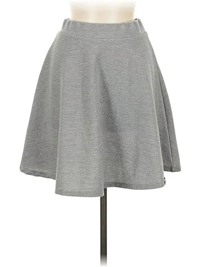 Pre-owned Superdry Casual Skirt In Gray