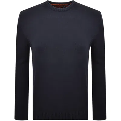 Superdry Classic Knit Jumper Navy