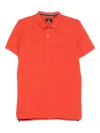 Superdry Cotton Polo Shirt In Red