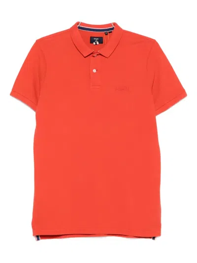 Superdry Cotton Polo Shirt In Red