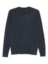 Superdry Crew-neck Sweater In Blue