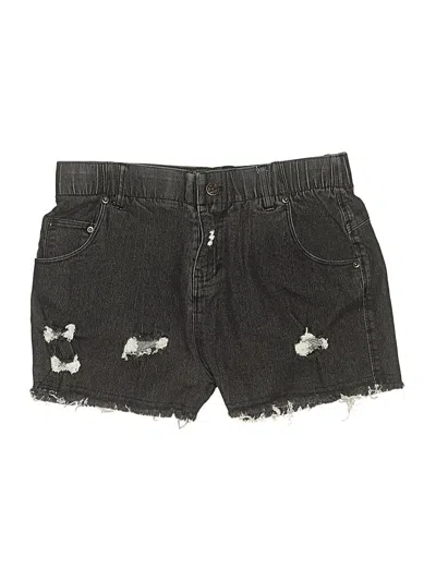 Pre-owned Superdry Denim Shorts In Gray