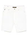 Superdry Denim Shorts In White