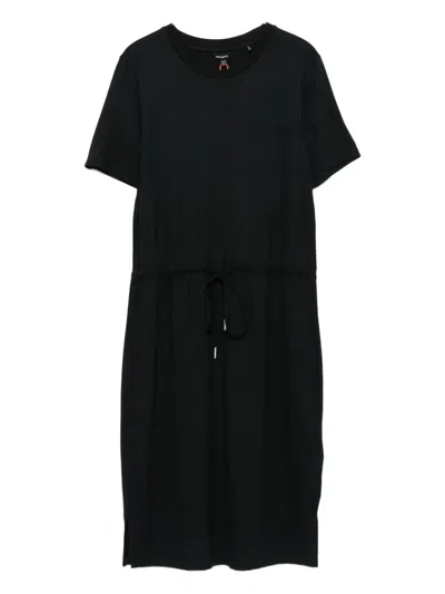 Superdry Drawstring-waist Dress In Black