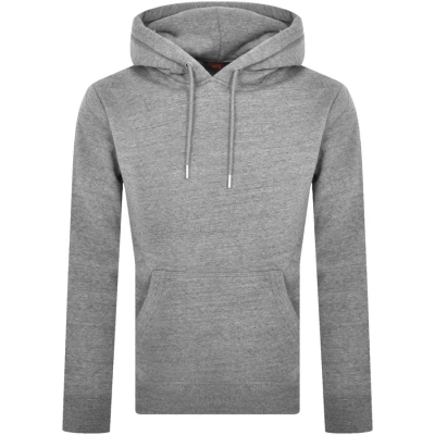 Superdry Essential Logo Hoodie Grey In Gray