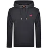 Superdry Essential Logo Hoodie Navy In Blue