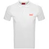 SUPERDRY SUPERDRY ESSENTIAL LOGO NEON POLO T SHIRT WHITE