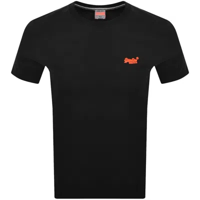 Superdry Essential Logo T Shirt Black