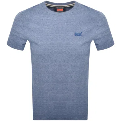 Superdry Essential Logo T Shirt Blue