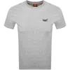 Superdry Essential Logo T Shirt Grey In Gray