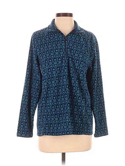 Pre-owned Superdry Fleece Jacket In Blue