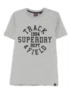 Superdry Graphic-print T-shirt In Gray