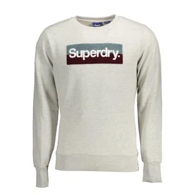 SUPERDRY GRAY COTTON SWEATER