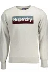 SUPERDRY GRAY COTTON SWEATER