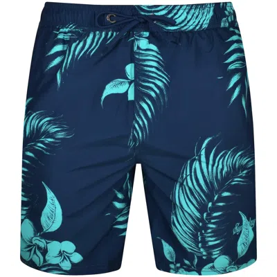 Superdry Hawaiian Swim Shorts Blue