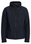 Superdry Hooded Soft Shell Trekker Jkt Jacket In Black