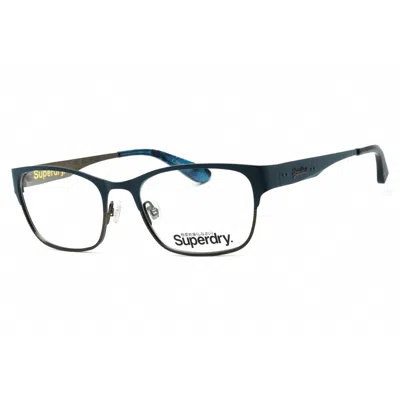 Superdry Ladies Blue Oval Eyeglass Frames Sdomia