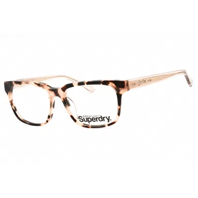 Superdry Ladies Brown Rectangular Eyeglass Frames Sdocharli161