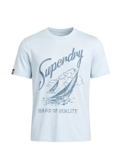 Superdry Lo-fi Dockside T-shirt In Blue