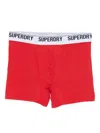 Superdry Logo Boxers In Red