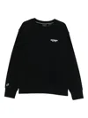 Superdry Logo-print Sweatshirt In Black