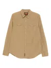 Superdry Long Sleeve Shirt In Neutral