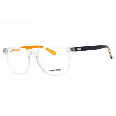 Superdry Men's Brown Rectangular Eyeglass Frames Sdobarnaby