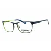 Superdry Men's Multi-color Rectangular Eyeglass Frames Sdomason