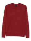 Superdry Merino Jumper In Red
