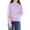 Superdry Metallic Venue Logo Hoodie In Purple