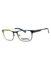Superdry Modern Rectangular Eyeglasses For Men In Multi