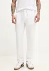 Superdry Pantalone Merchant Lines In White