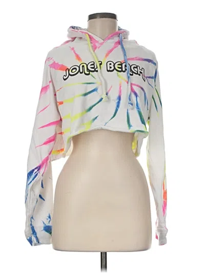 Pre-owned Superdry Pullover Hoodie In White