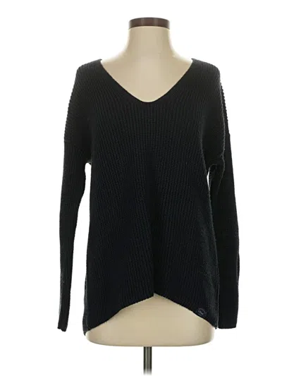 Pre-owned Superdry Pullover Sweater In Black