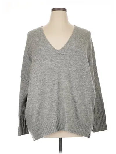 Pre-owned Superdry Pullover Sweater In Gray