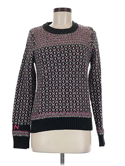 Pre-owned Superdry Pullover Sweater In Purple