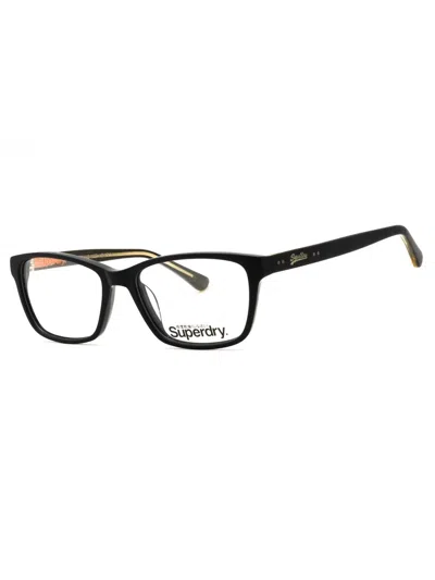 Superdry Refined Rectangular Eyeglasses For Women In Brown