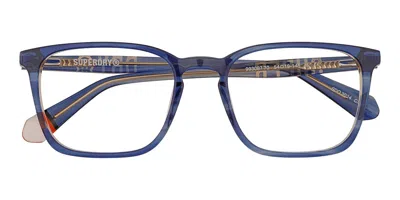 Superdry Sdo 3024 106 Occhiali Da Vista Blu Per Uomo (solo Montatura) In Blue