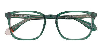 Superdry Sdo 3024 107 Occhiali Da Vista Verdi Per Uomo (solo Montatura) In Green