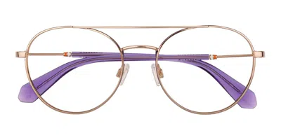 Superdry Sdo 3036 061 Occhiali Da Vista Oro Per Donna (solo Montatura) In Multi
