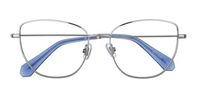 Superdry Sdo 3037 202 Occhiali Da Vista Argentati Per Donna (solo Montatura) In Silver