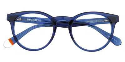 Superdry Sdo 3038 153 Occhiali Da Vista Blu Per Uomo (solo Montatura) In Blue