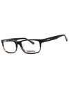Superdry Sdoblaine Rectangular Eyeglasses For Men In Black