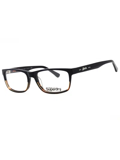 Superdry Sdoblaine Rectangular Eyeglasses For Men In Black