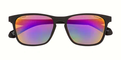 Superdry Sds 5017 Polarized 104p Occhiali Da Sole Neri Per Uomo In Black