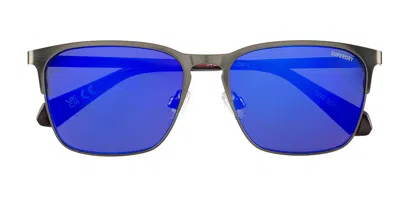 Superdry Sds 5019 008 Occhiali Da Sole Blu Per Uomo In Gray
